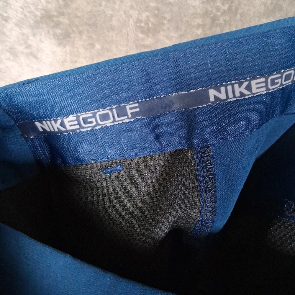 Nike Golf Tour Performance‎ Dri-Fit Short Size 38 Teal Blue Inseam 8 Stretchable